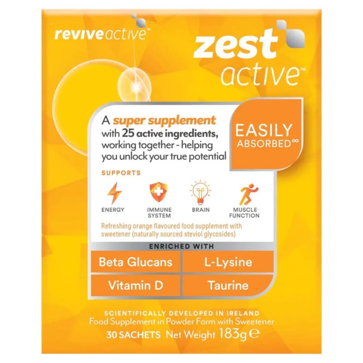 Revive Active Zest Active 30 Sachets