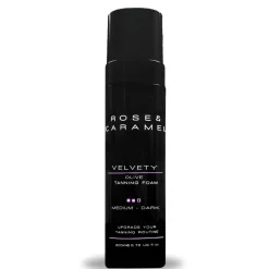 Rose & Caramel Velvety Dark Olive Self Tanning Mousse Medium Dark