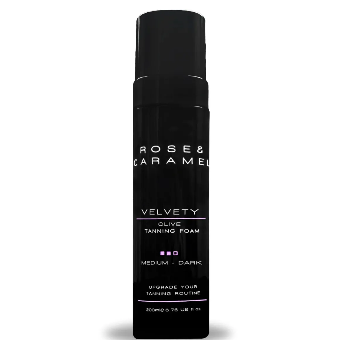 Rose & Caramel Velvety Dark Olive Self Tanning Mousse Medium Dark
