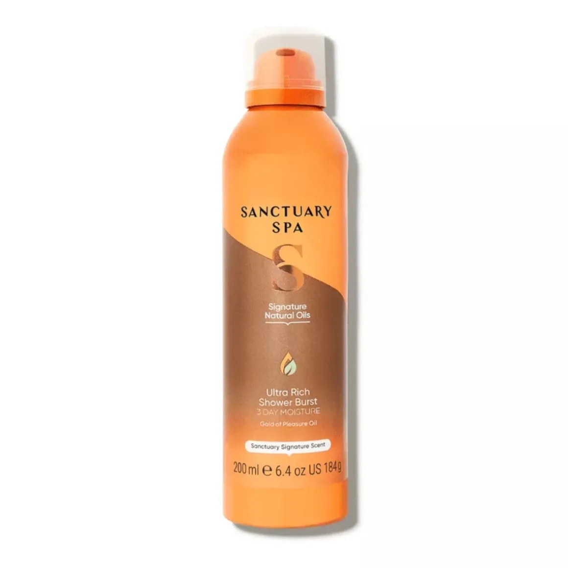 Sanctuary Spa Ultra Rich Shower Burst Body Wash 3 Day Long Lasting Moisture 200ml