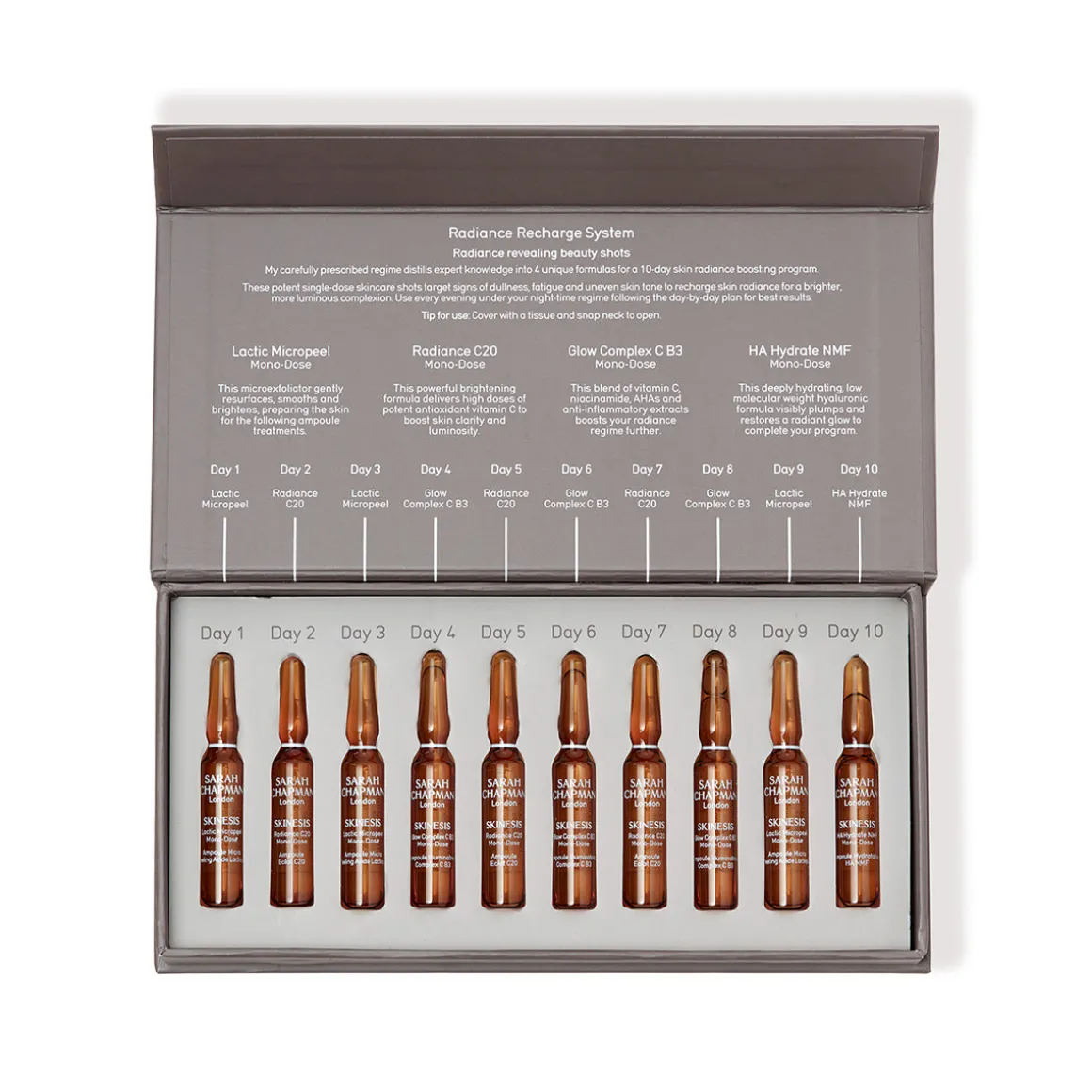 Sarah Chapman Radiance Recharge System 10pk.9