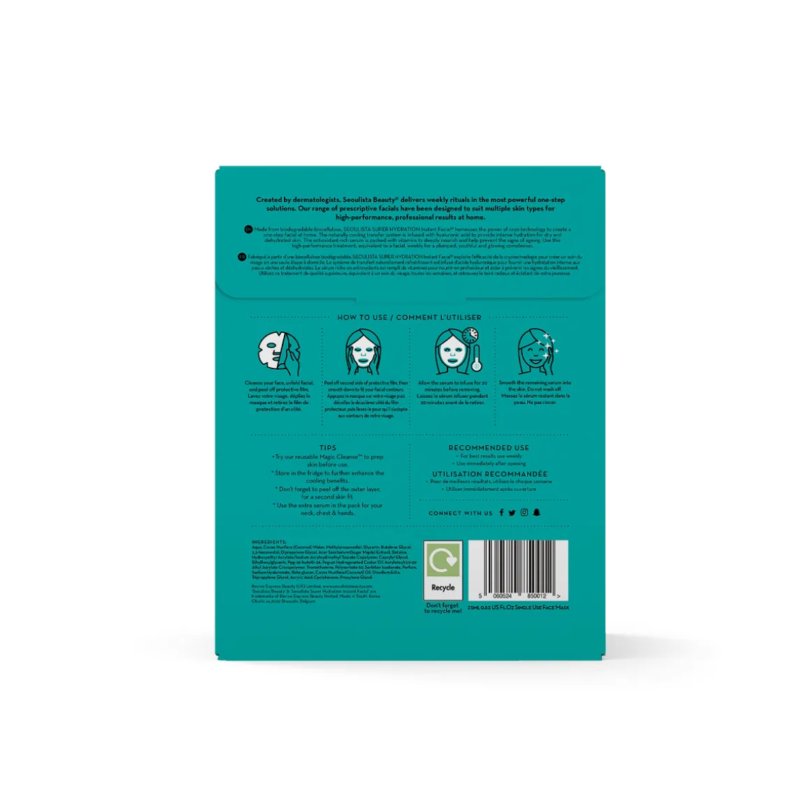 Seoulista Super Hydration Instant Facial