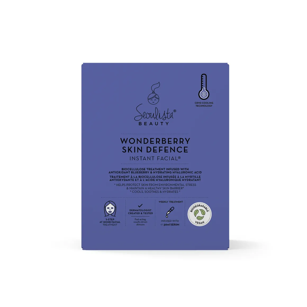 Seoulista Wonderberry Skin Defense Instant Facial
