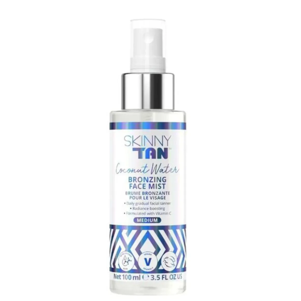 Skinny Tan Coconut Water Face Bronzing Mist.