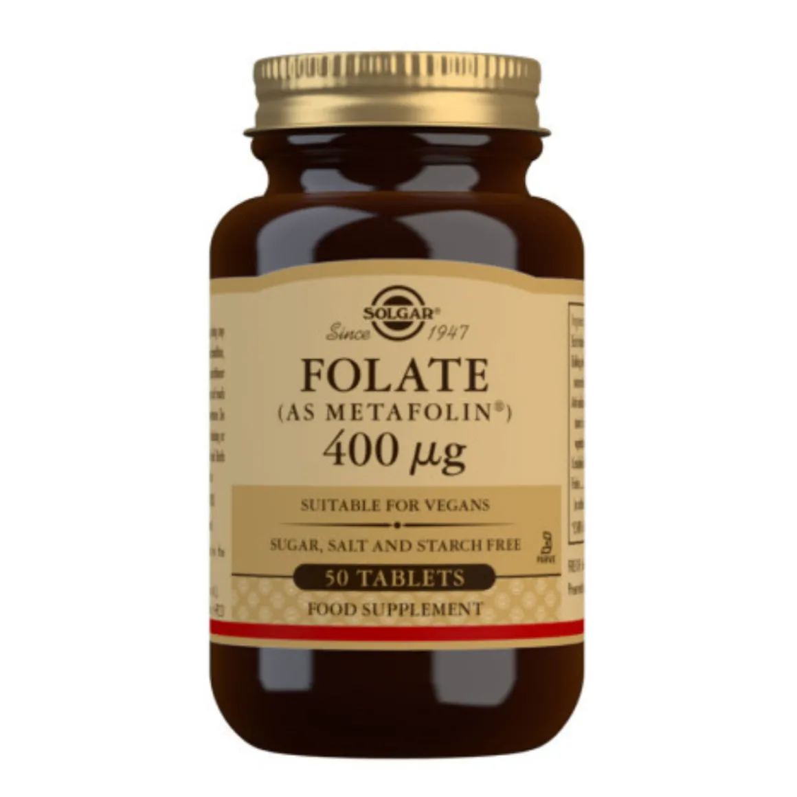 Solgar Folate 400g (as Metafolin)