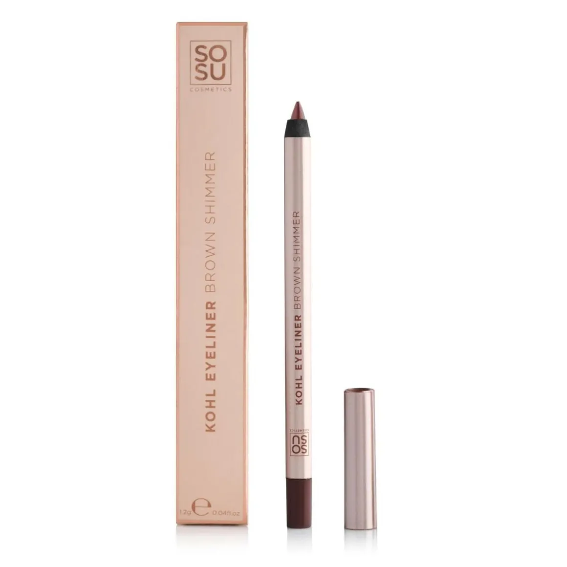 SOSU Cosmetics Eyeliner Kohl Brown Shimmer