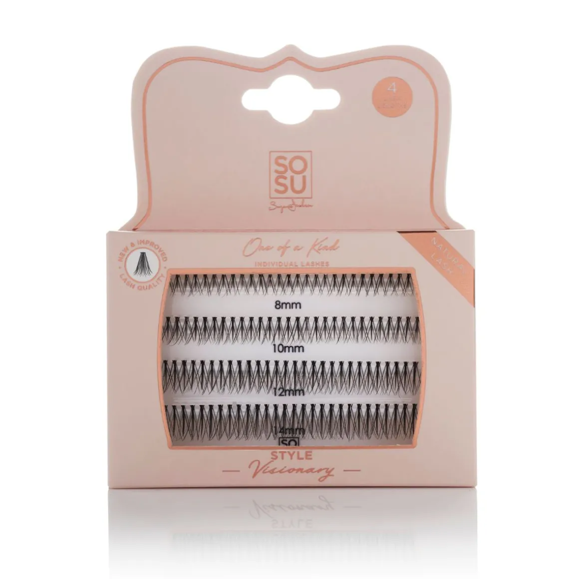 SOSU Cosmetics Individual Lashes One of a Kind Visionary