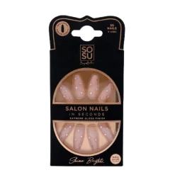 SOSU Cosmetics Salon Nails in Seconds with Nail Glue.