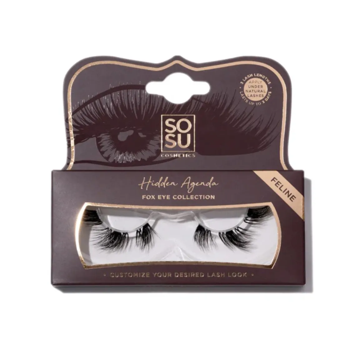 SOSU Hidden Agenda Fox Eyelash Collection