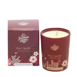The Handmade Soap Company Coriander Seed, Geranium & Vetiver Mini Candle 70g