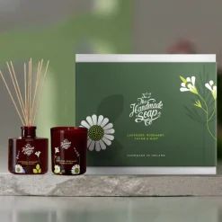The Handmade Soap Company Lavender Candle & Diffuser Gift Set
