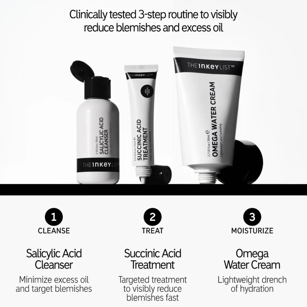 The Inkey List Clearer Skin Starts Here