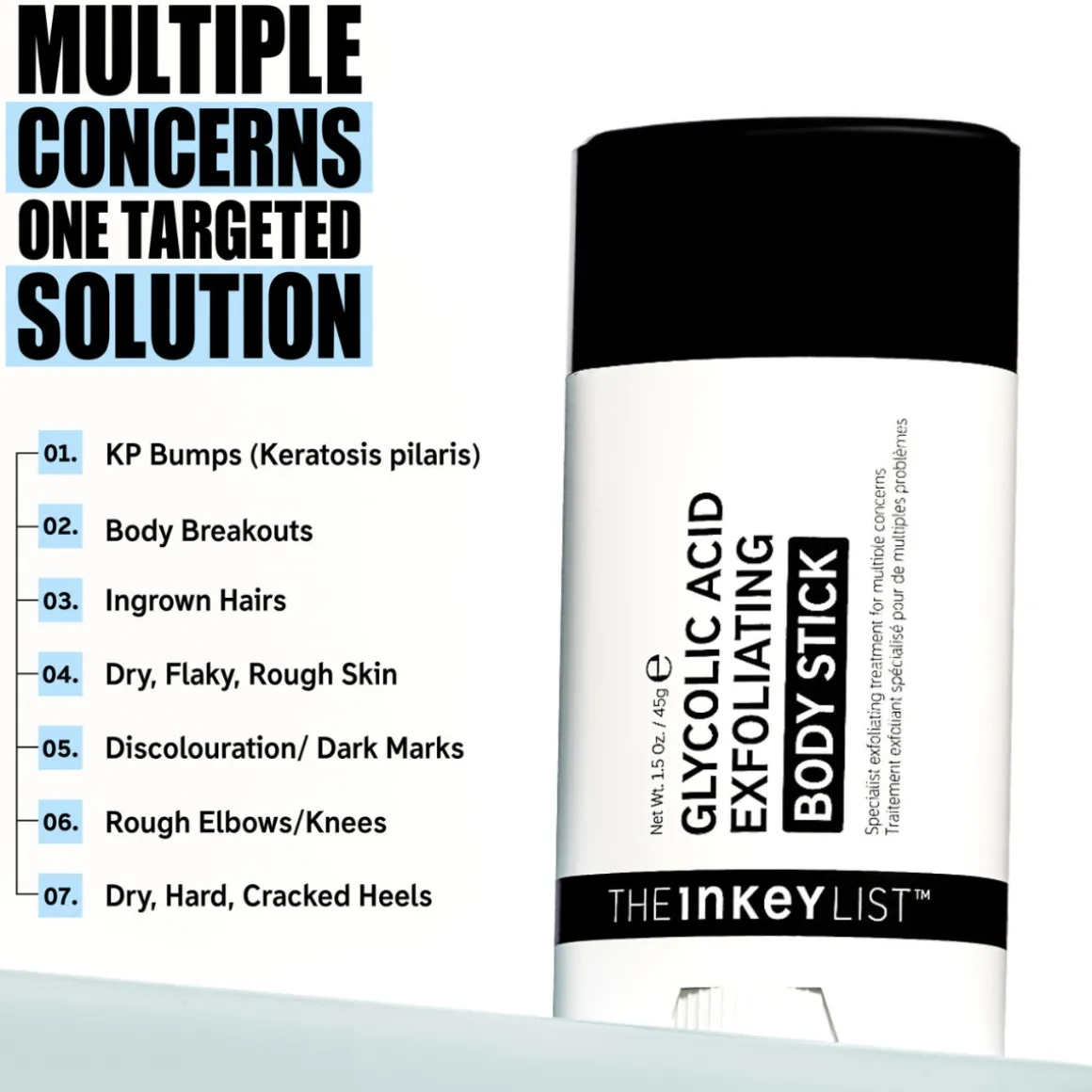 The Inkey List Glycolic Acid Exfoliating Body Stick