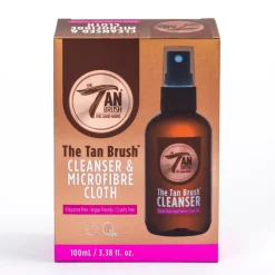 The Tan Brush Cleanser and Microfire Cloth