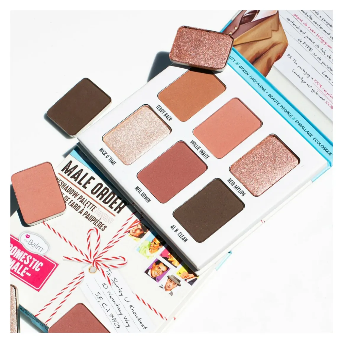 theBalm Male Order Palette - Domestic Male. 30% off