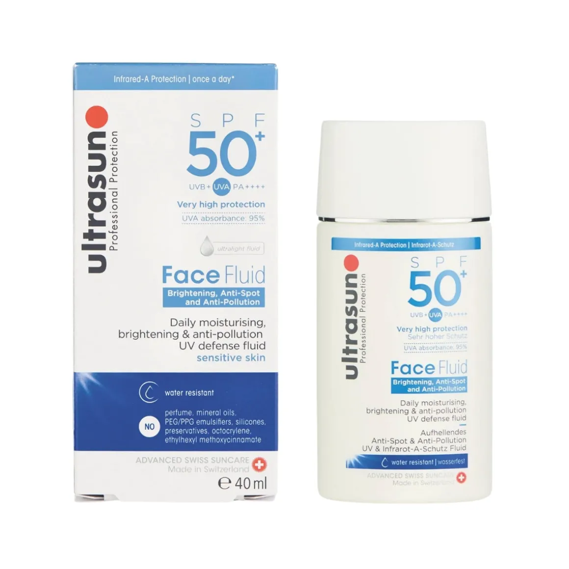 Ultrasun SPF50+ Anti Pollution Face Fluid