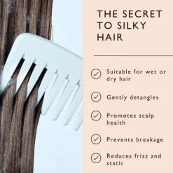 UpCircle Beauty Bamboo Wide Tooth Comb