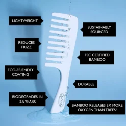 UpCircle Beauty Bamboo Wide Tooth Comb