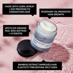UpCircle Beauty Conditioner Crème with Rosemary Oil, Bamboo Extract + Vitamin E 100ml
