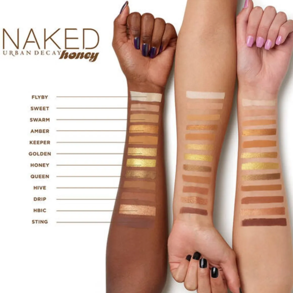 Urban Decay Naked Eyeshadow Palette Honey