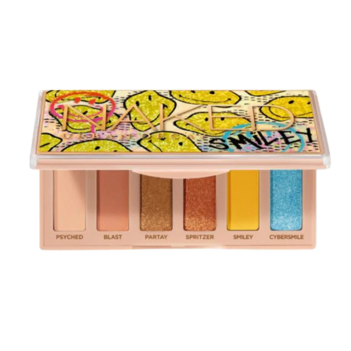 Urban Decay x Smiley® Naked Mucho Happy Mini Eyeshadow Palette.