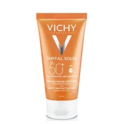 VICHY Capital Soleil Velvet Finish UVA + UVB Facial Sun Protection SPF50+ 50ml