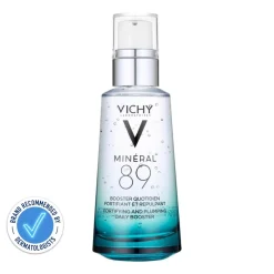 VICHY Minéral 89 Hyaluronic Acid Daily Hydrating Booster Serum 50ml Hypoallergenic for All Skin Types