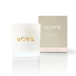 Voya Cedarwood and Bergamot Candle
