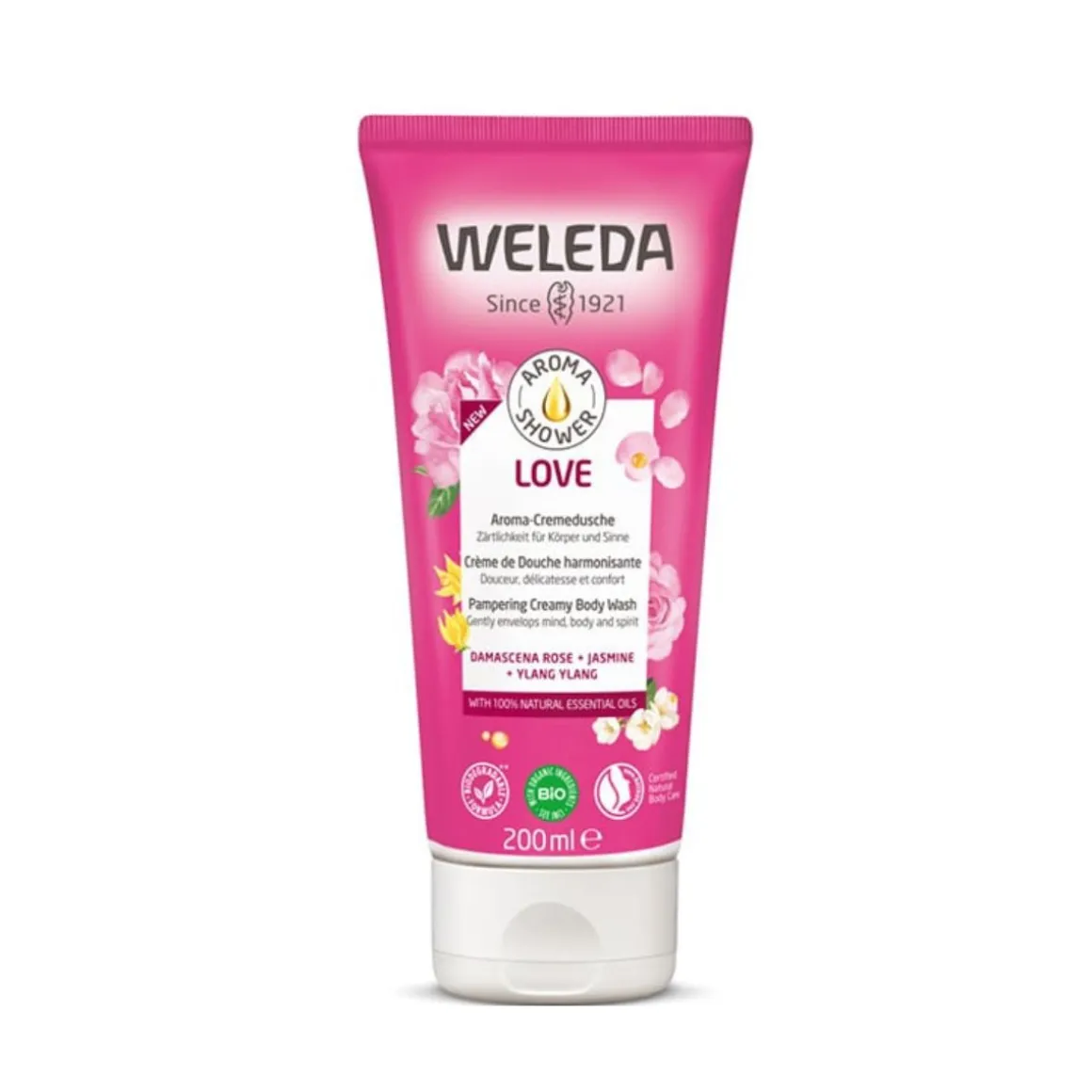 Weleda Love Pampering Creamy Body Wash 200ml