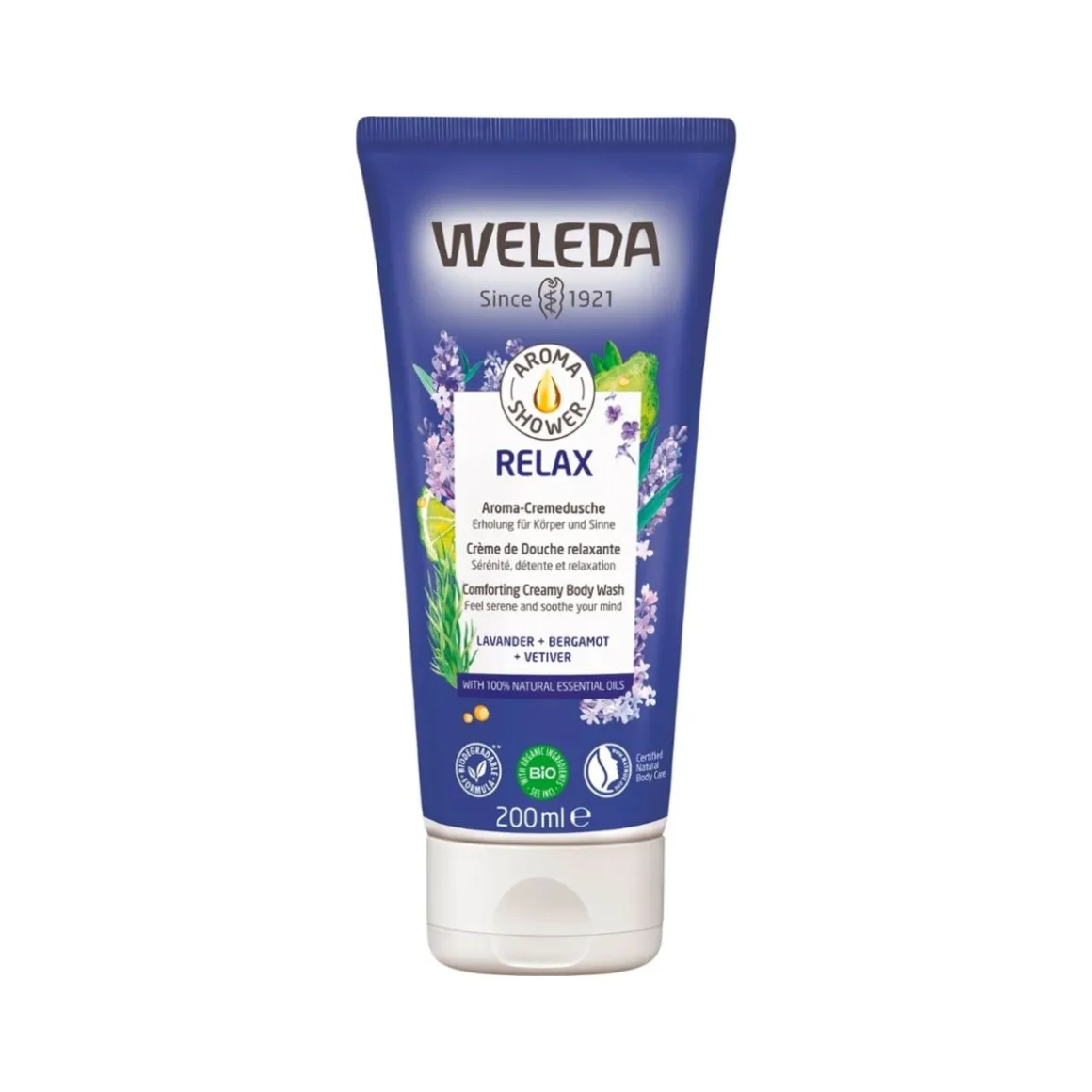 Weleda Relax Comforting Creamy Body Wash 200ml