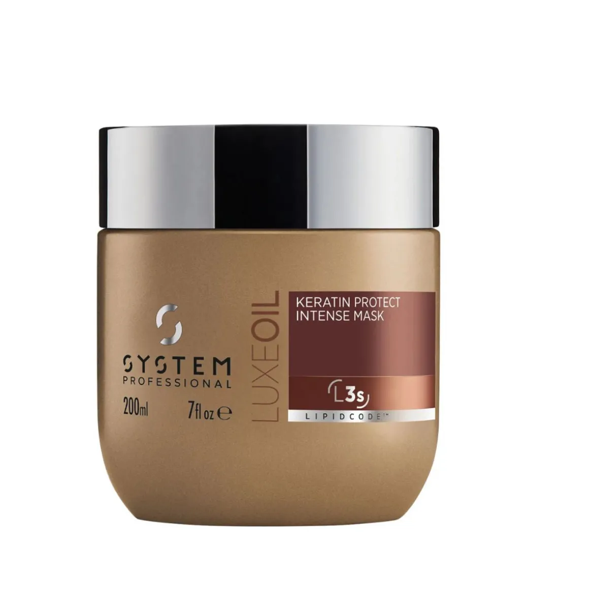 Wella System Professional Luxe Oil Keratin Protect Intense Mask.