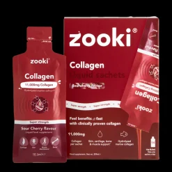 Zooki Super Strength Marine Collagen Sour Cherry 14s